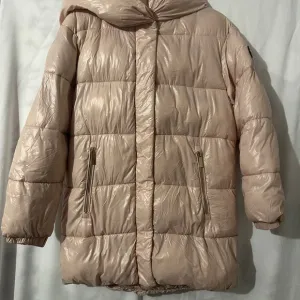 ✨ MICHAEL Michael Kors Shiny Blush Pink Puffer Coat - Size M ✨