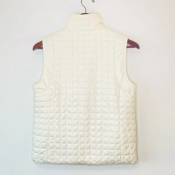 ❤️ TORY BURCH Tricia White puffer Vest Size XS M24