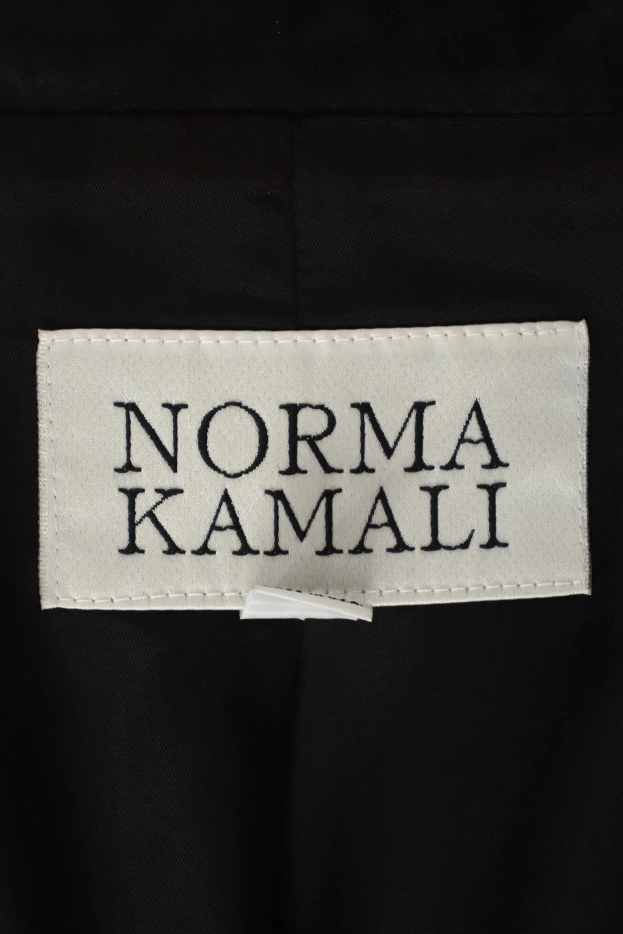 1980s Norma Kamali Satin Blazer