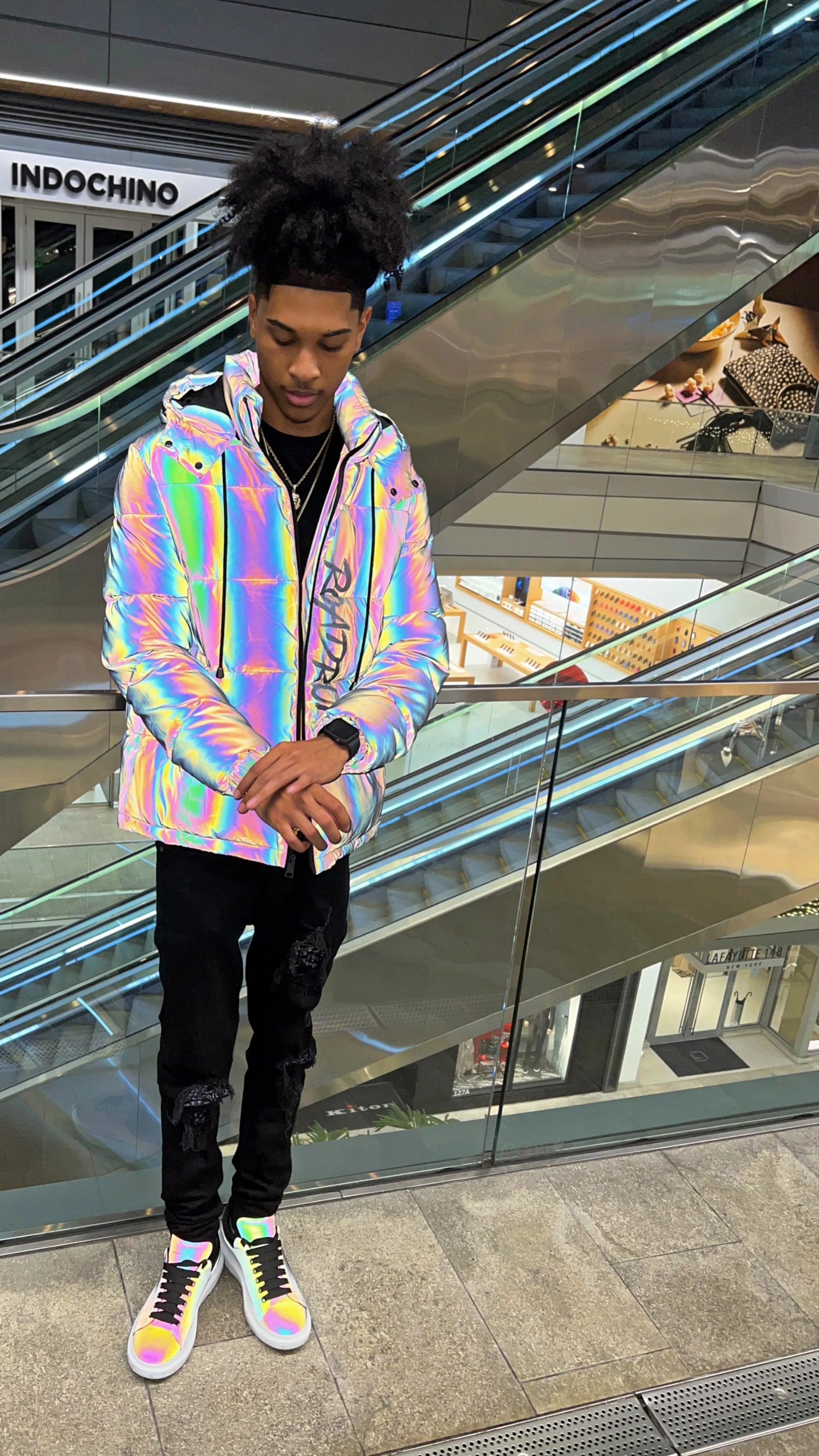3M Iridescent Puffer Jacket