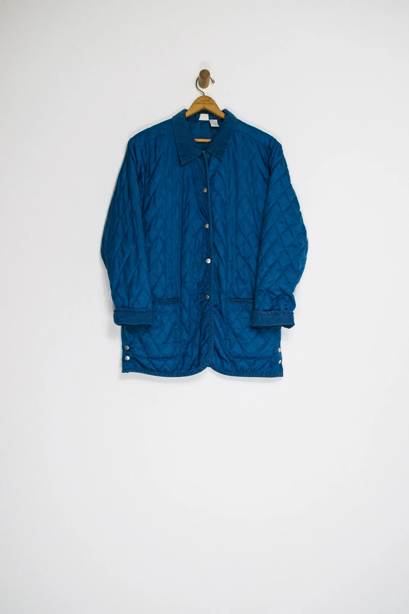 90’s QUILTED JACKET / LARGE