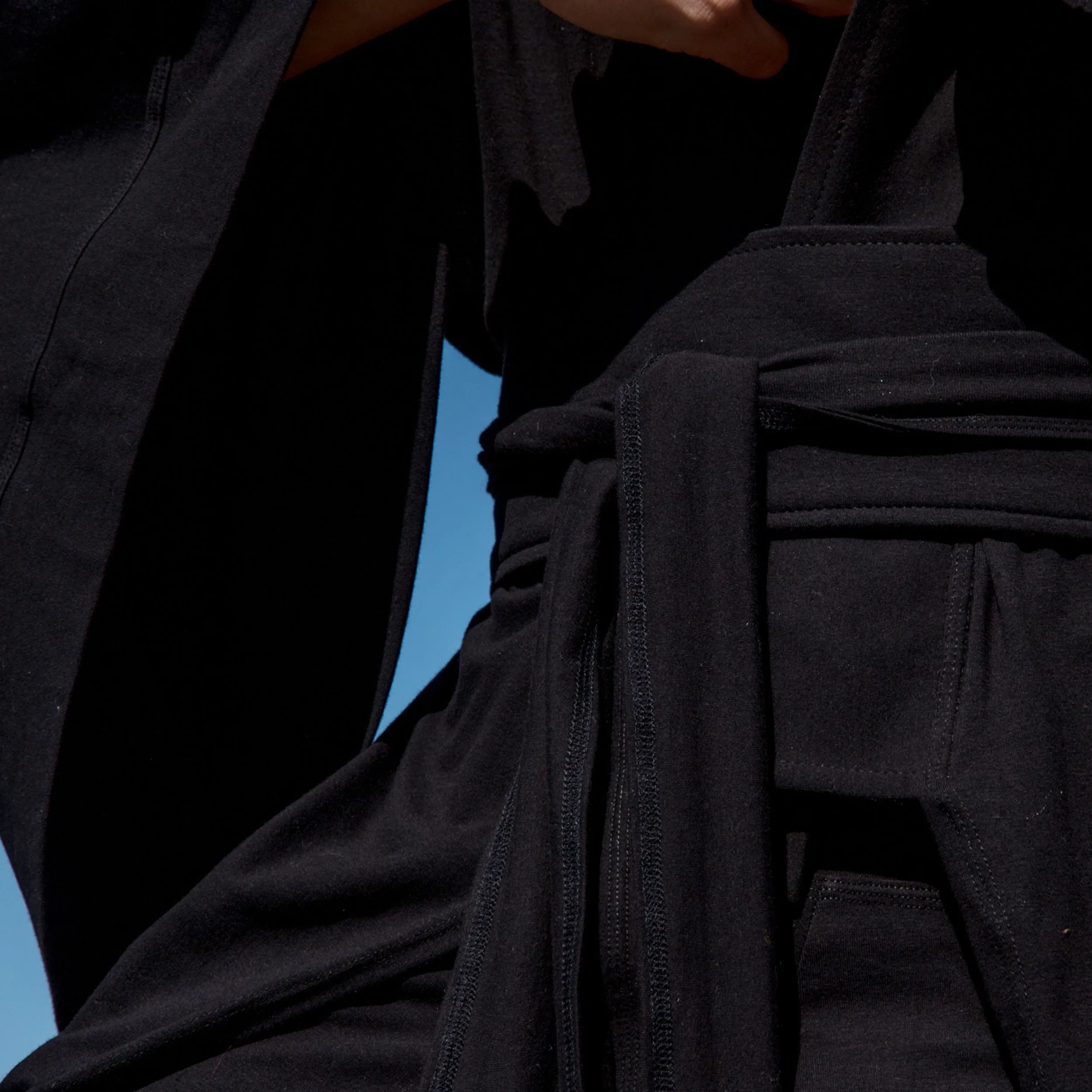 Air Nomad | Traditional Kimono in Black | Him