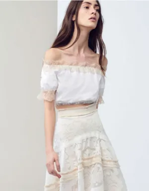 Alexis Juliette Top in White