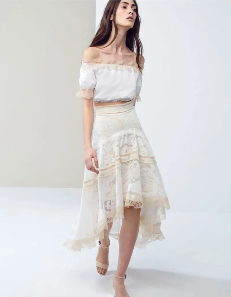 Alexis Juliette Top in White