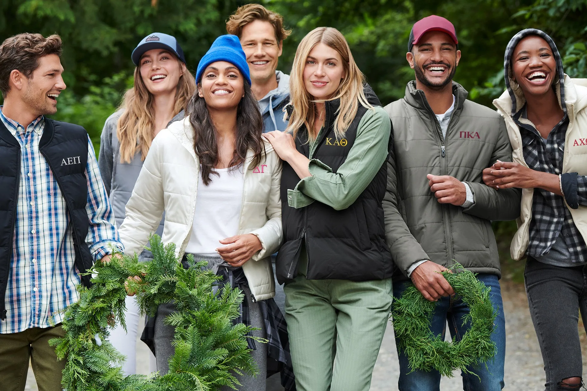 Alpha Sigma Phi Puffy Vest by Mercer Mettle®