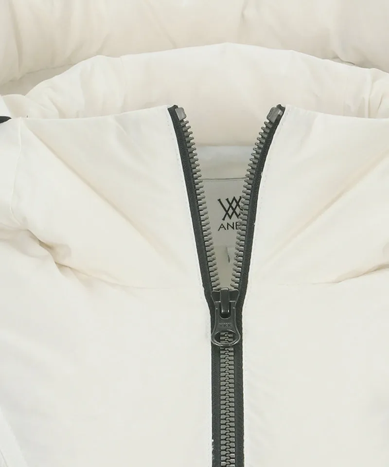 ANEW Golf Women's Hybrid Incision Down Jacket - Ivory