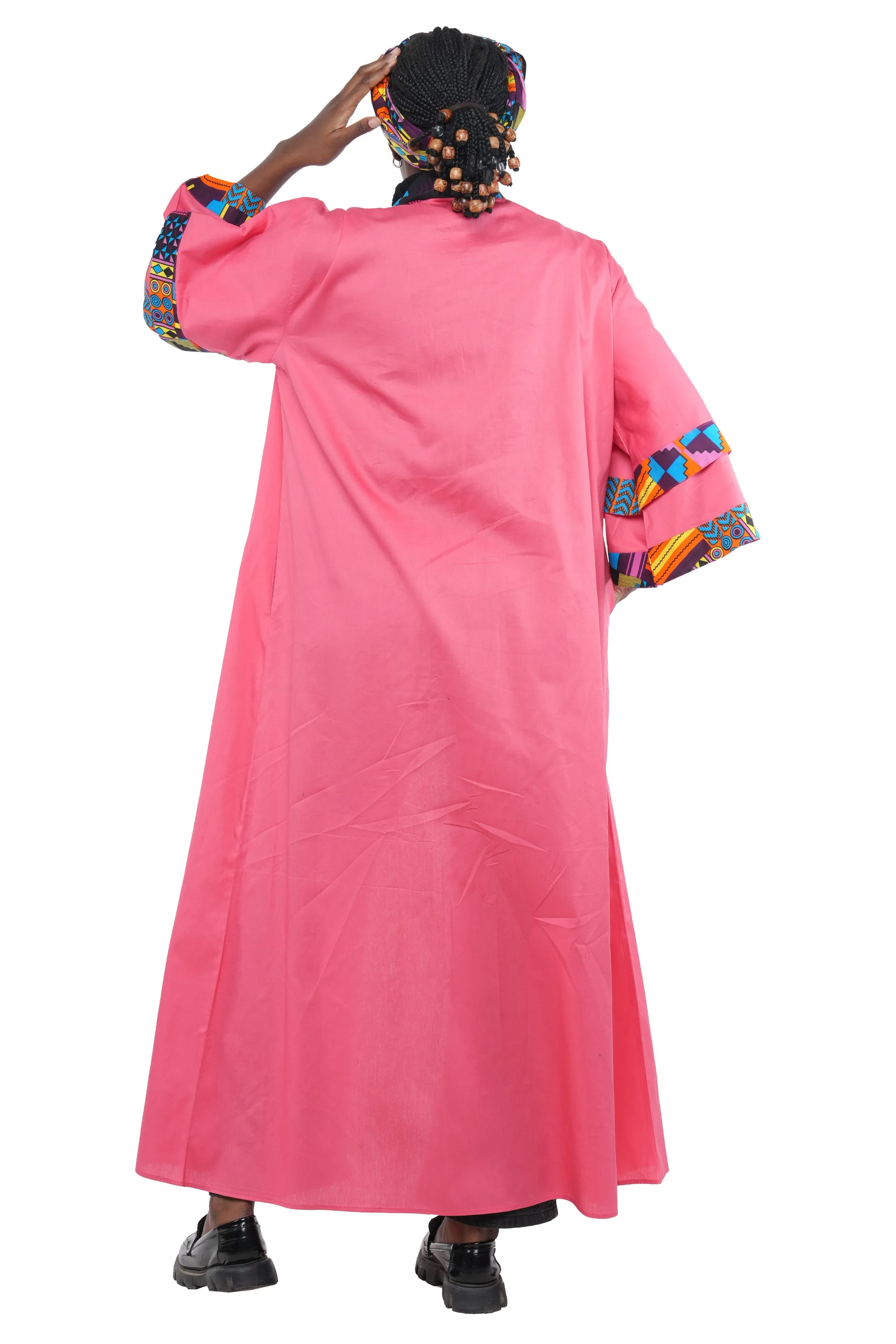 Ankara Long Duster | Robe | Kimono