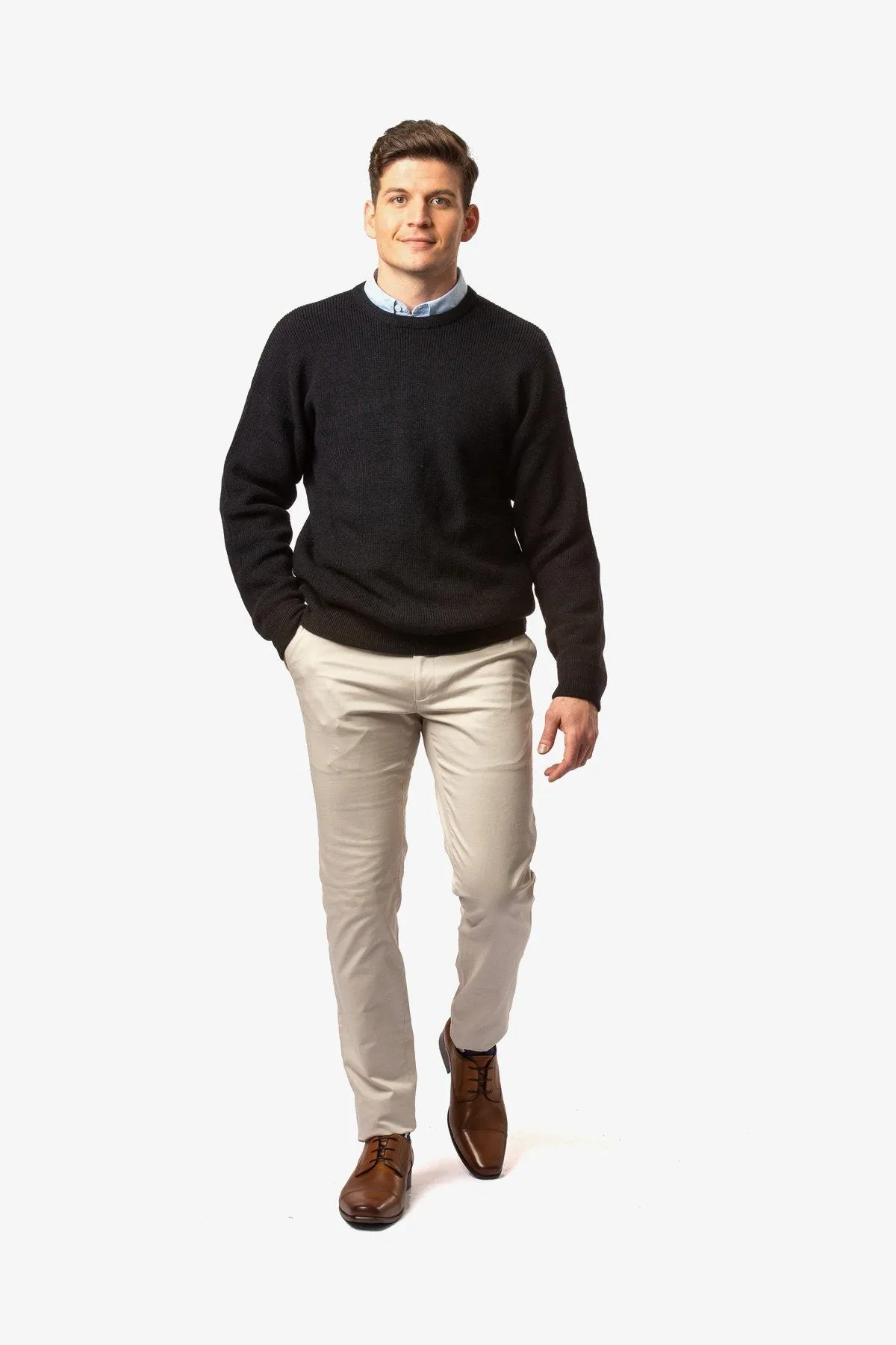 Ansett | Crew Neck Knit