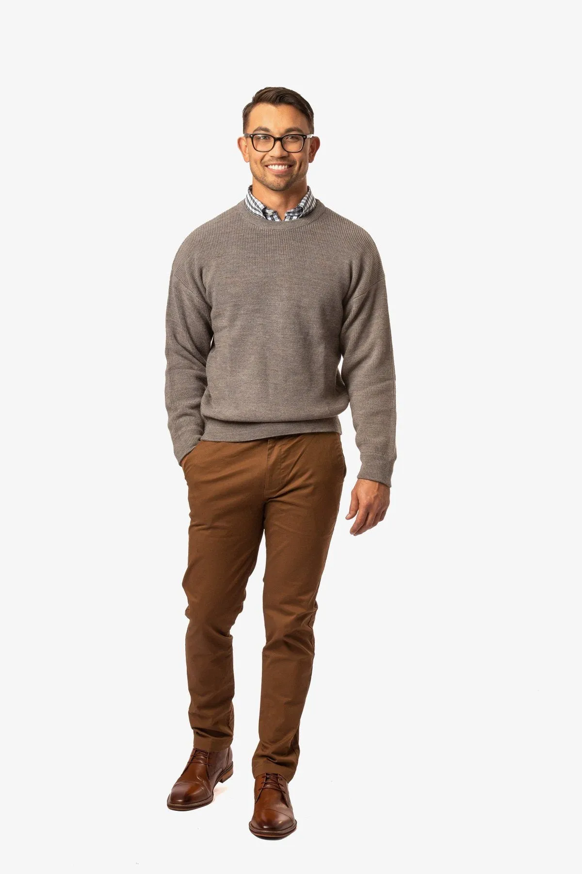Ansett | Crew Neck Knit