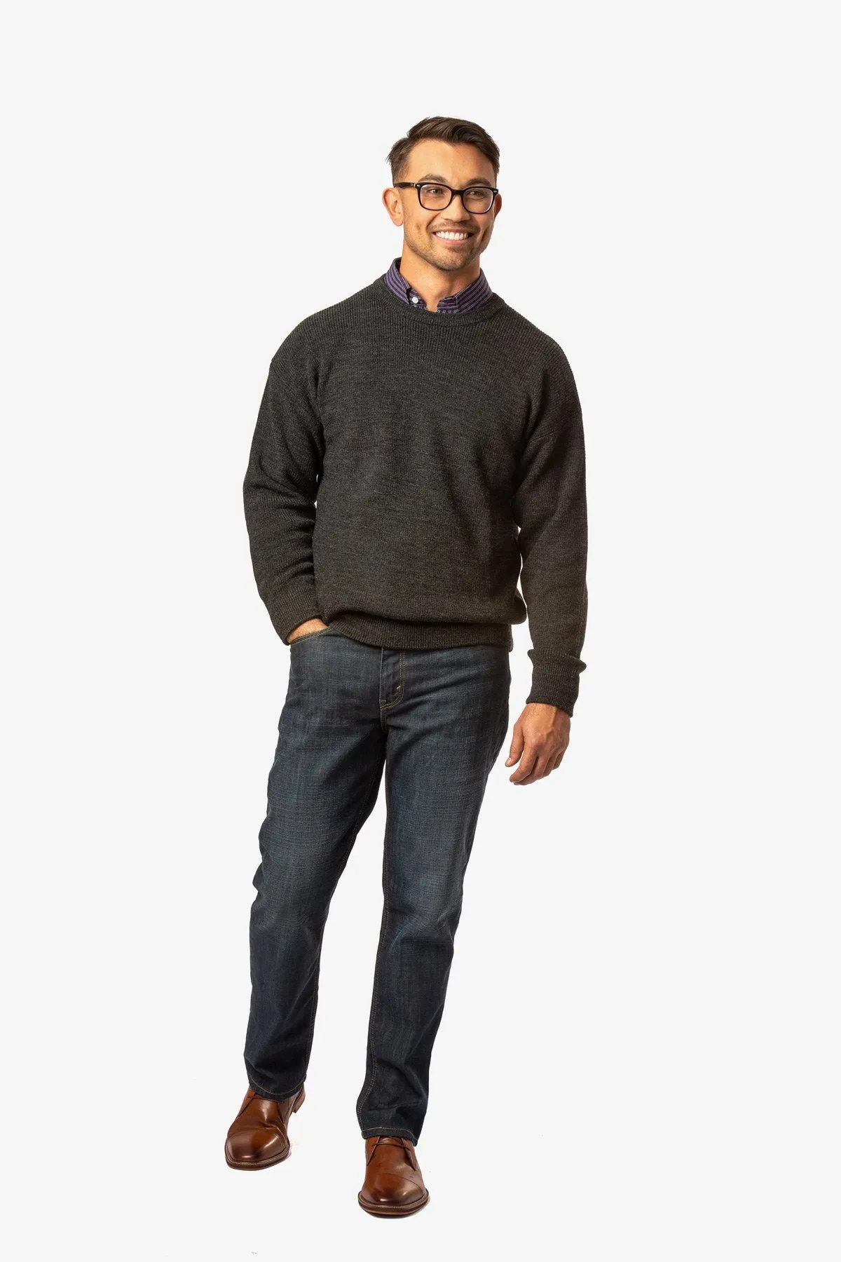 Ansett | Crew Neck Knit