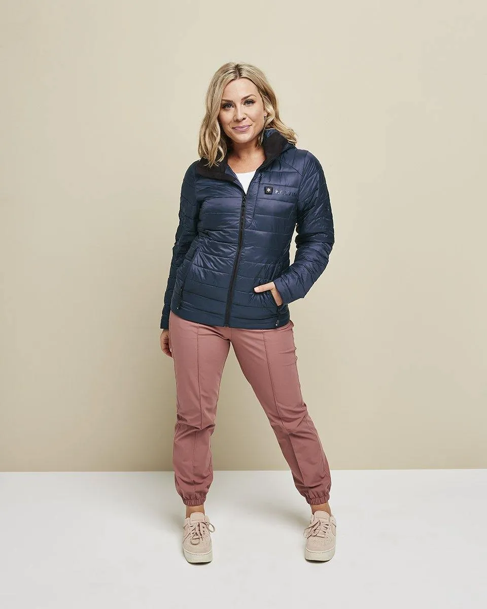 Aura Women’s Heated Jacket Blue