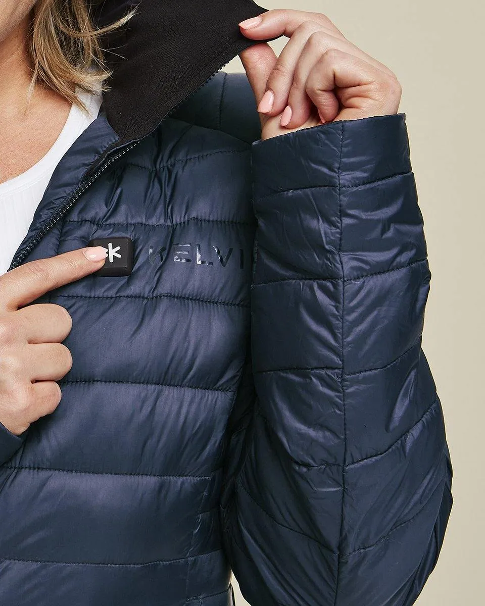 Aura Women’s Heated Jacket Blue