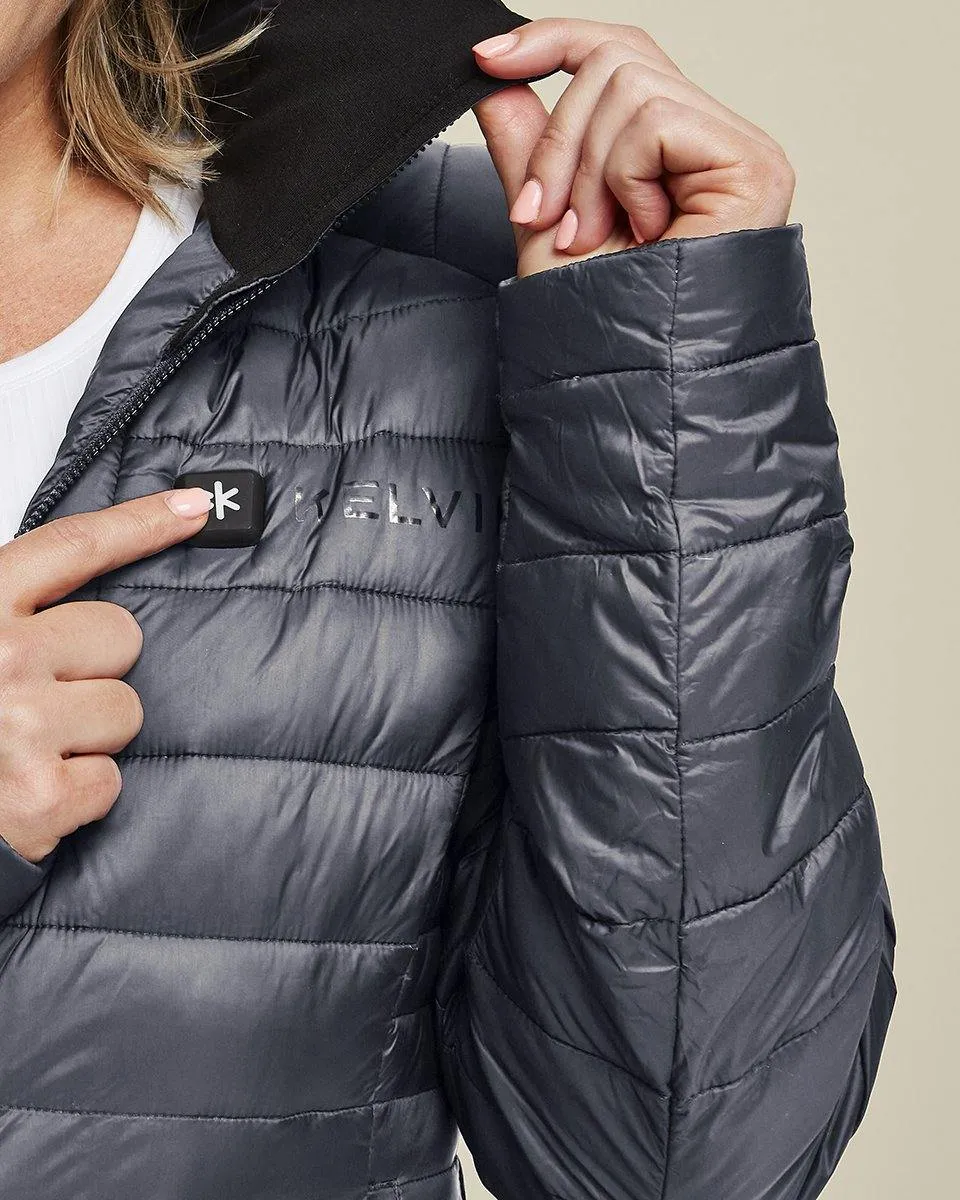 Aura Women’s Heated Jacket Grey