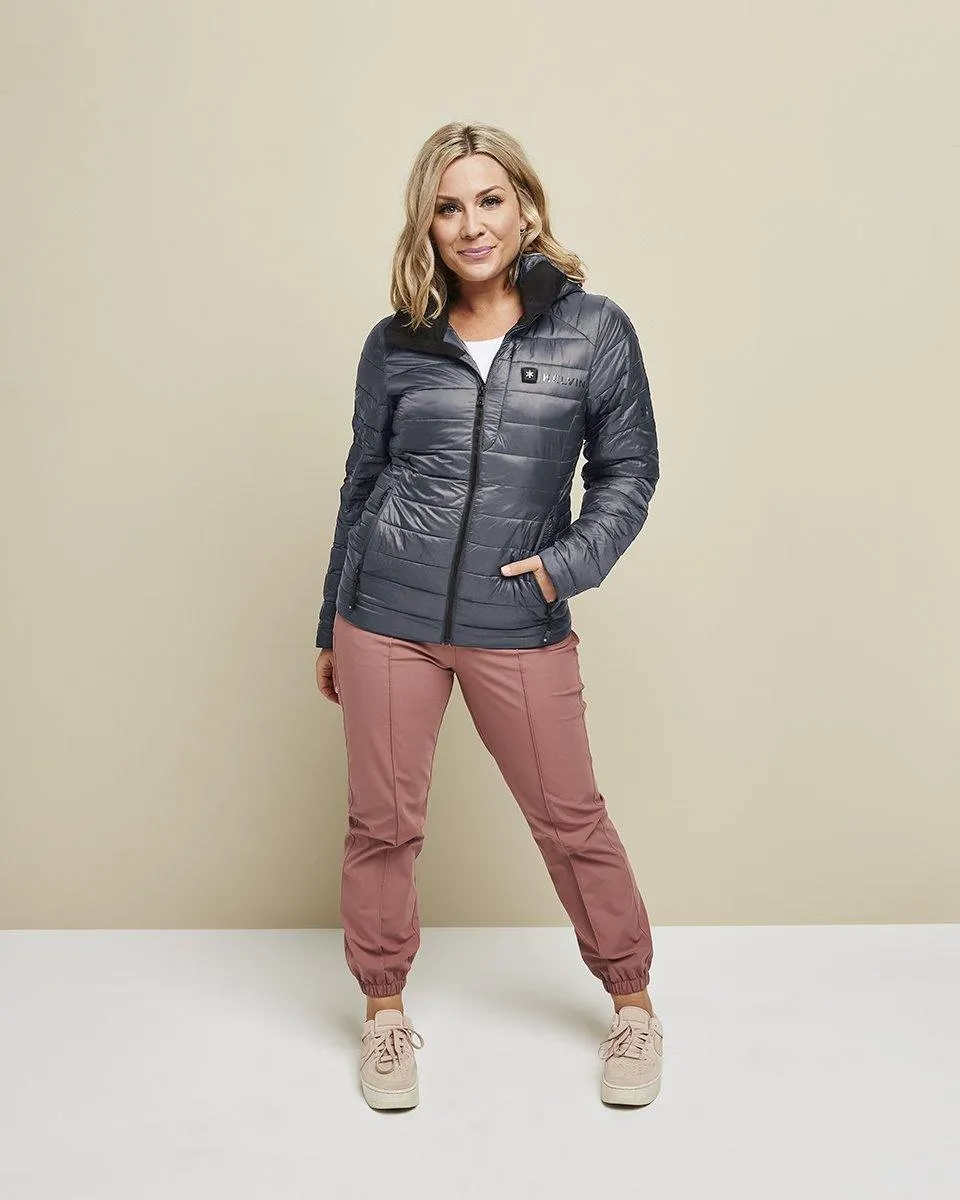 Aura Women’s Heated Jacket Grey