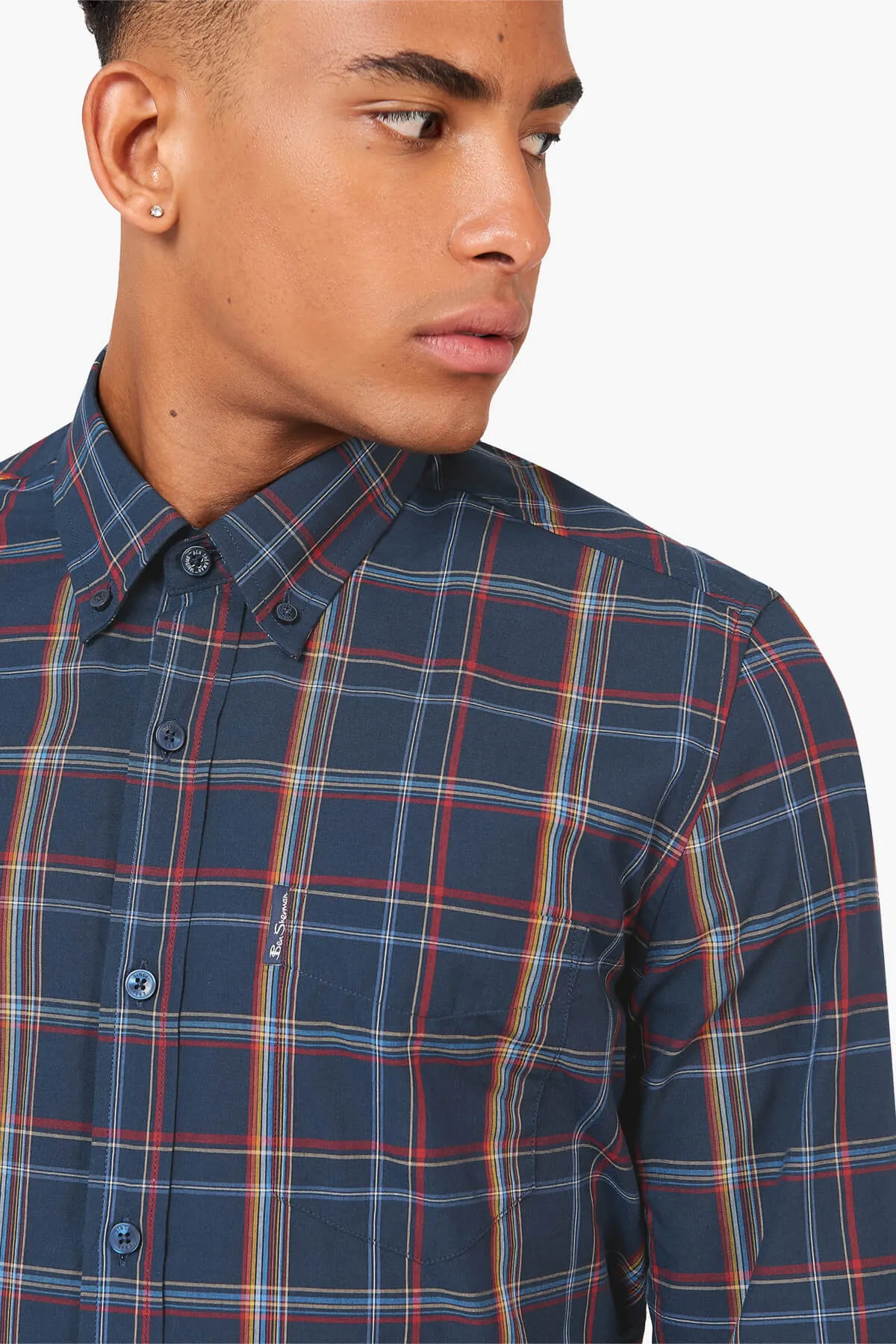 Ben Sherman | Linear Check L/S Casual Shirt