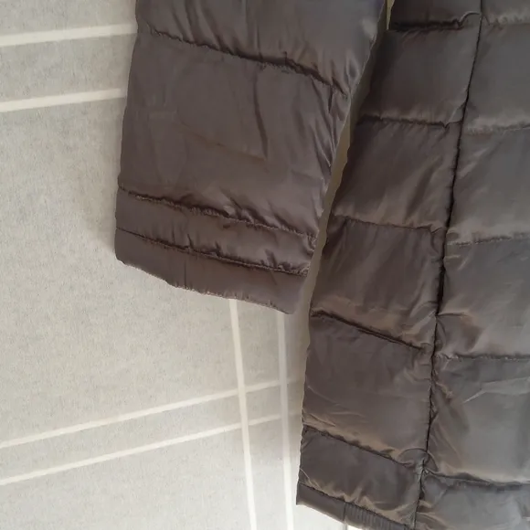 BERNARDO goose down gray puffer coat