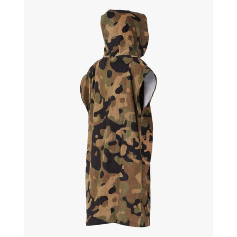 BILLABONG BOY'S HOODED TOWEL CAMO