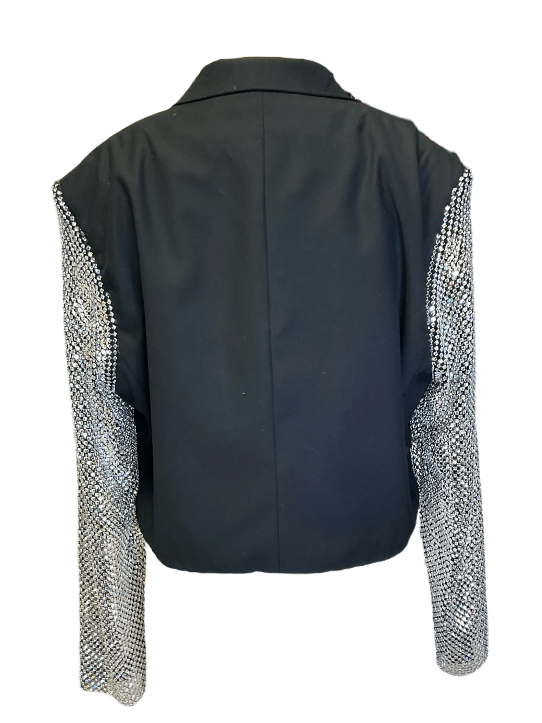 Black Crop Joey Blazer