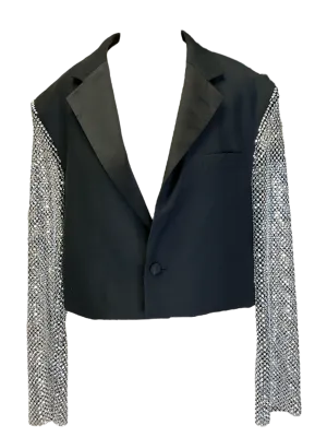 Black Crop Joey Blazer