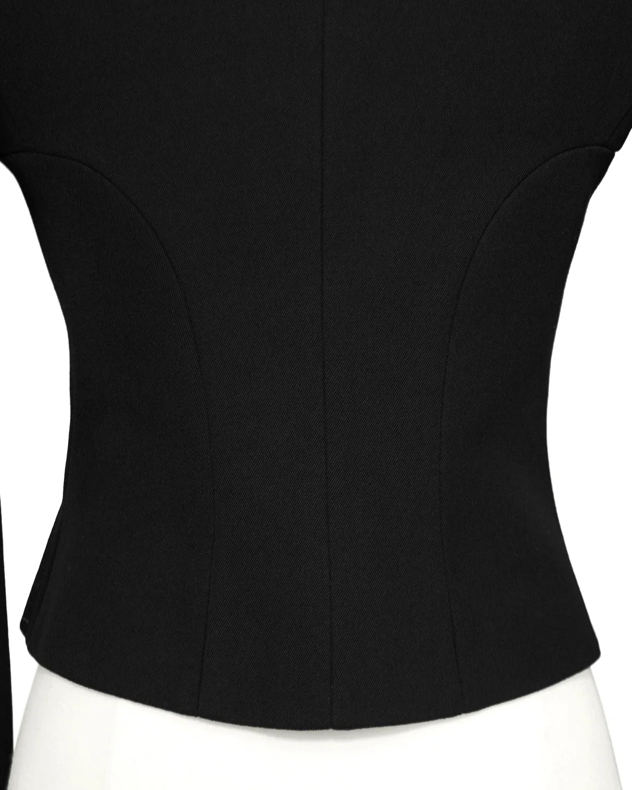 Black Cropped Blazer