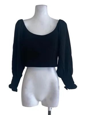 Black Long Sleeve Blouse LB