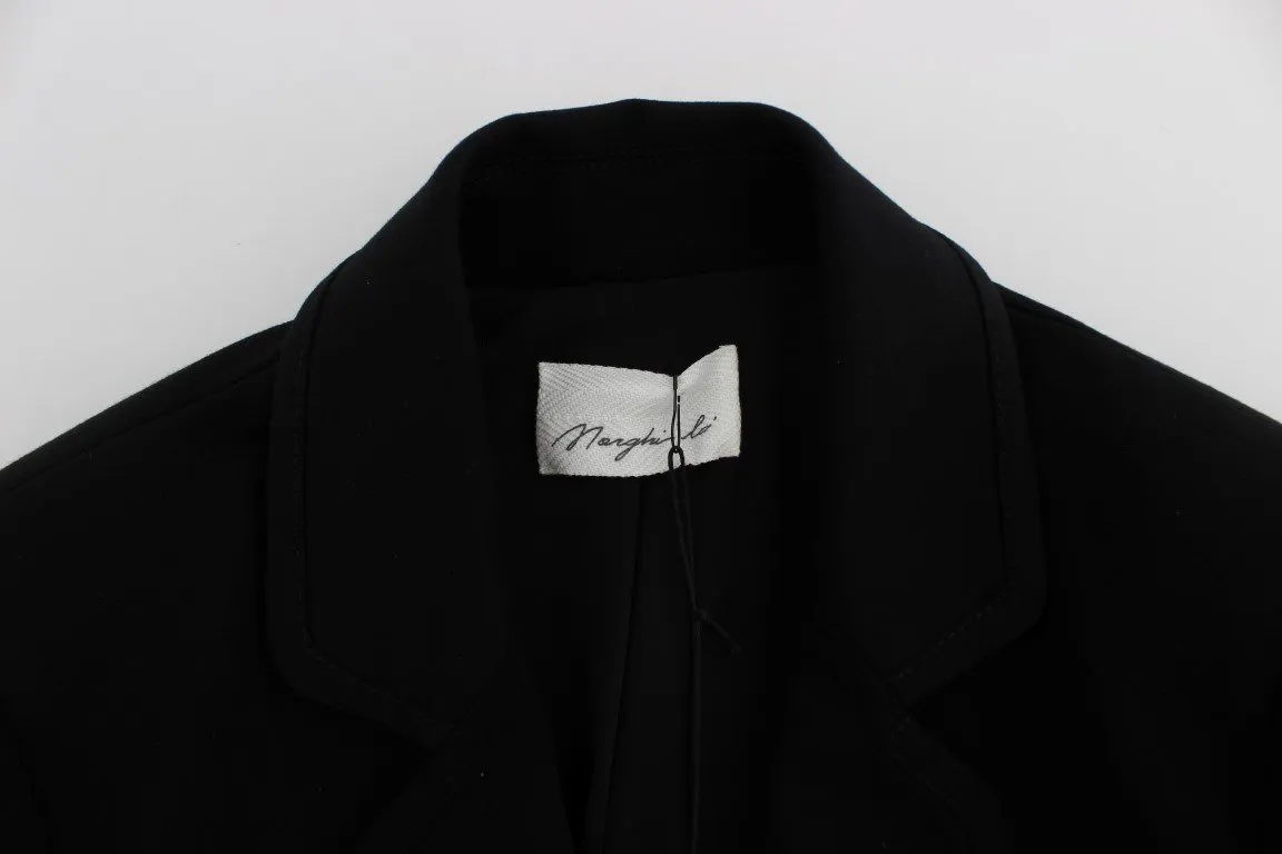 Black Stretch Blazer Jacket