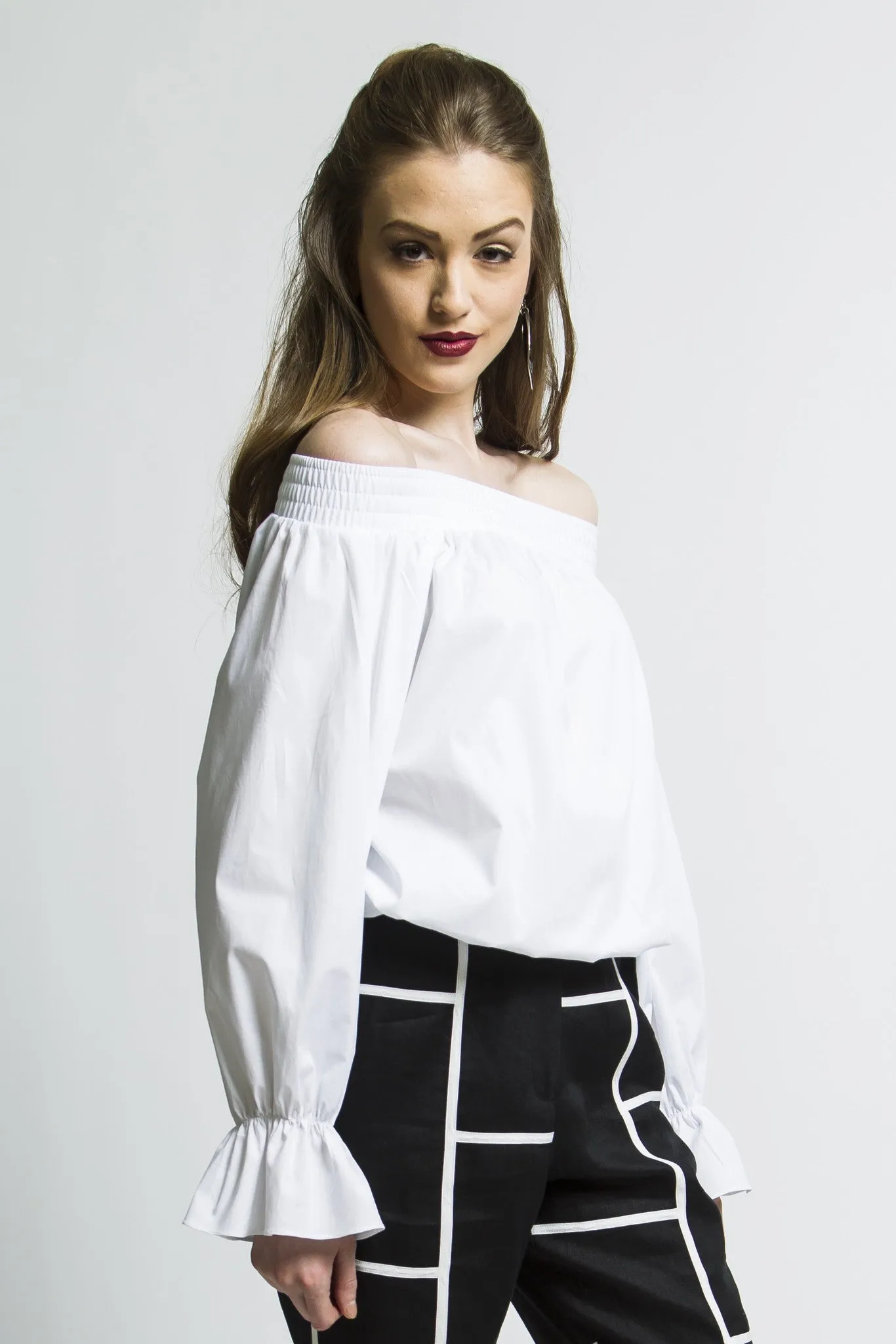 Boho Off the Shoulder Blouse Style 135