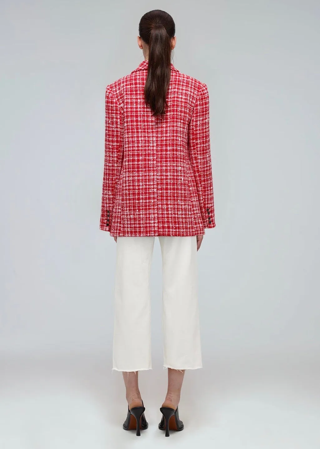 Boucle Blazer (Red)