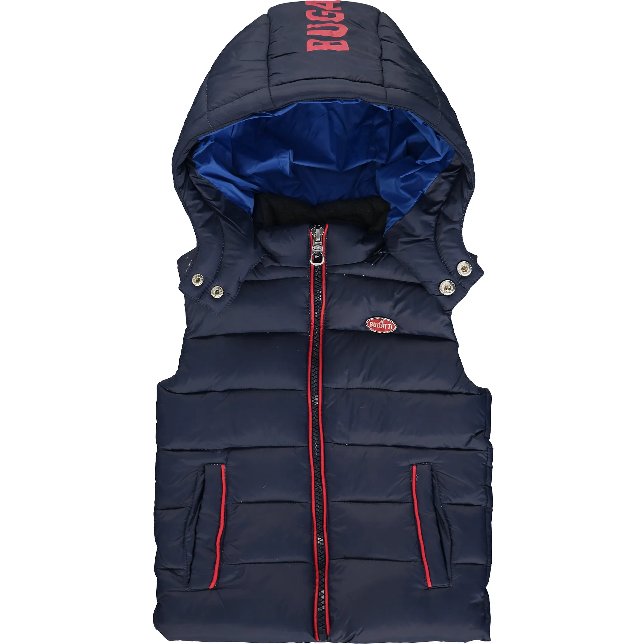 Boys Navy Blue Padded Gilet