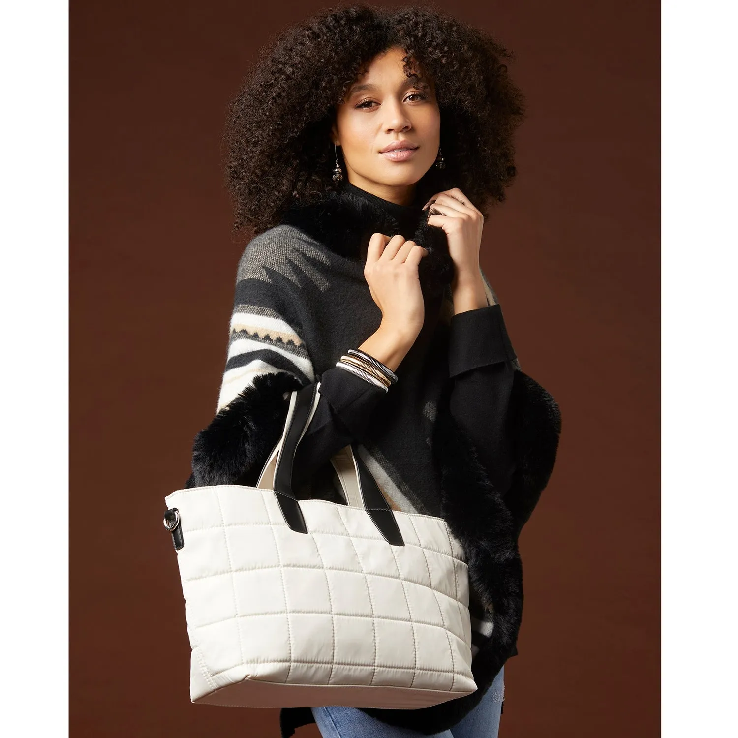 Brix Puffer Tote