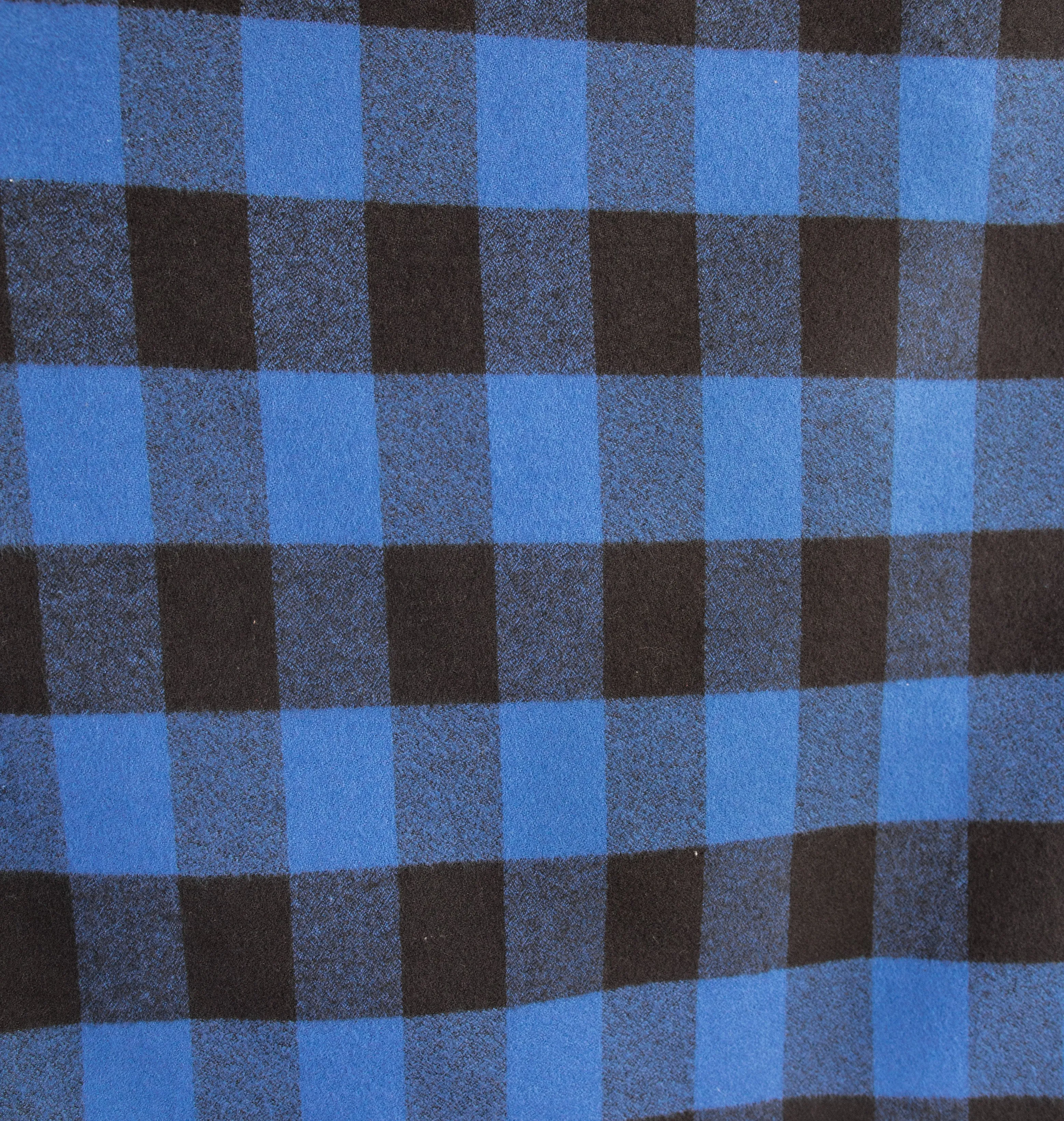 Buffalo Blue Plaid Flannel Kimono