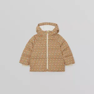 Burberry Bright Orange Down Jacket