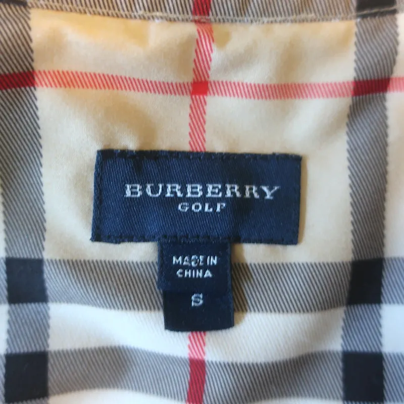 Burberry Golf Quilted Puffer Vest White Size Small