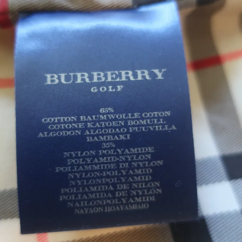 Burberry Golf Quilted Puffer Vest White Size Small