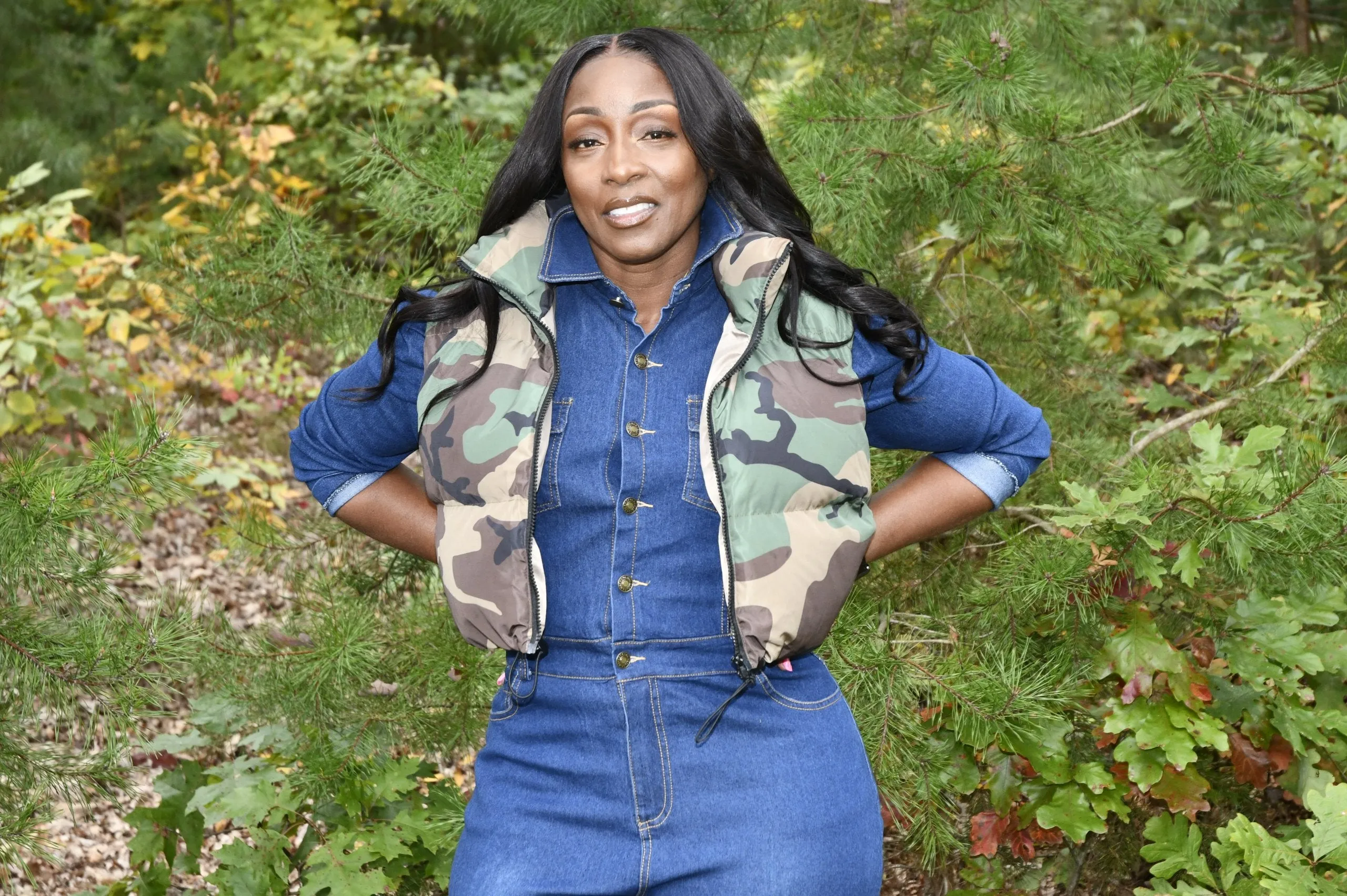 Camouflage Puffer Vest