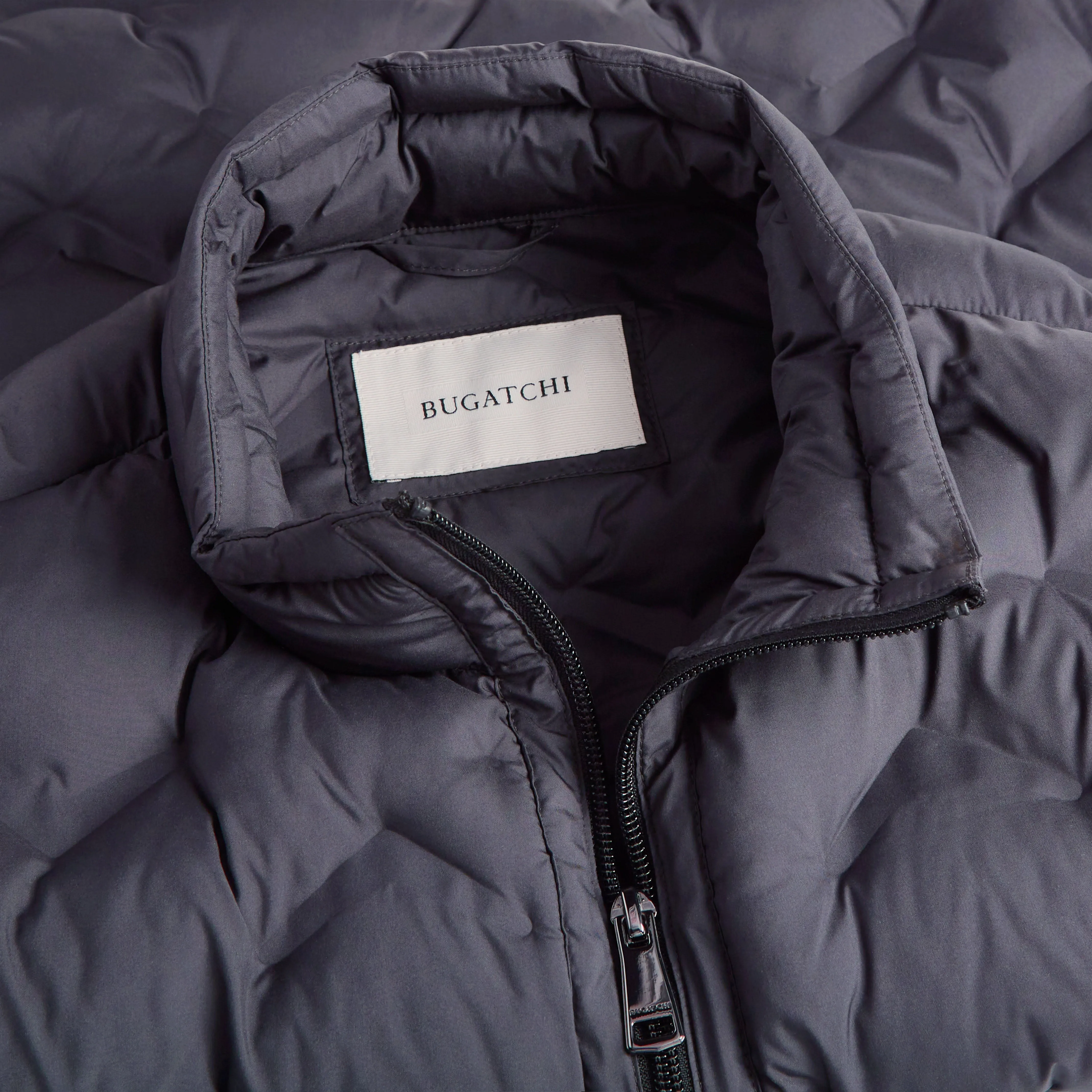 Chevron Quilted Puffer Vest