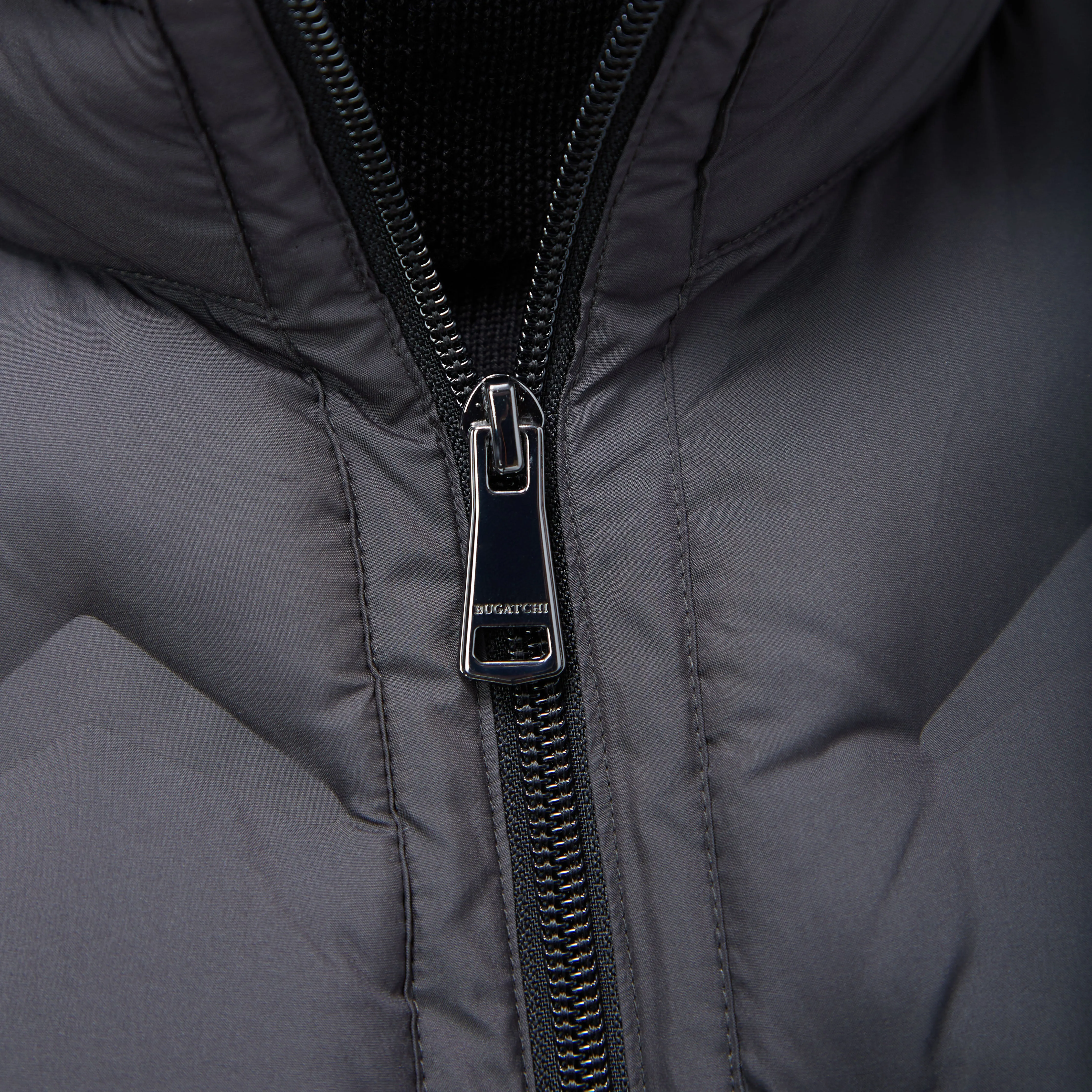 Chevron Quilted Puffer Vest
