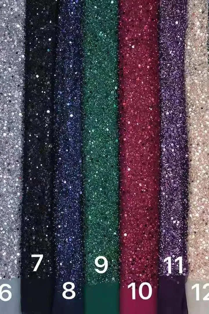 Chic Crystal Beading One-shoulder Strapless Slit Mermaid Sequins Prom Gowns