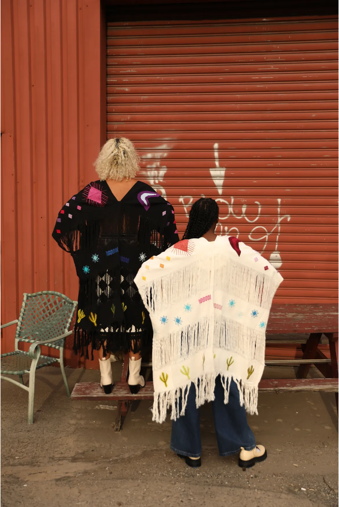 Cosmic Poncho White