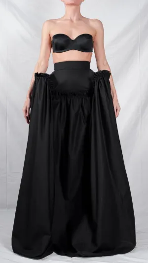 Cotton Maxi Skirt