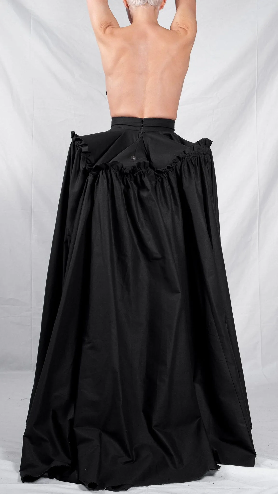 Cotton Maxi Skirt