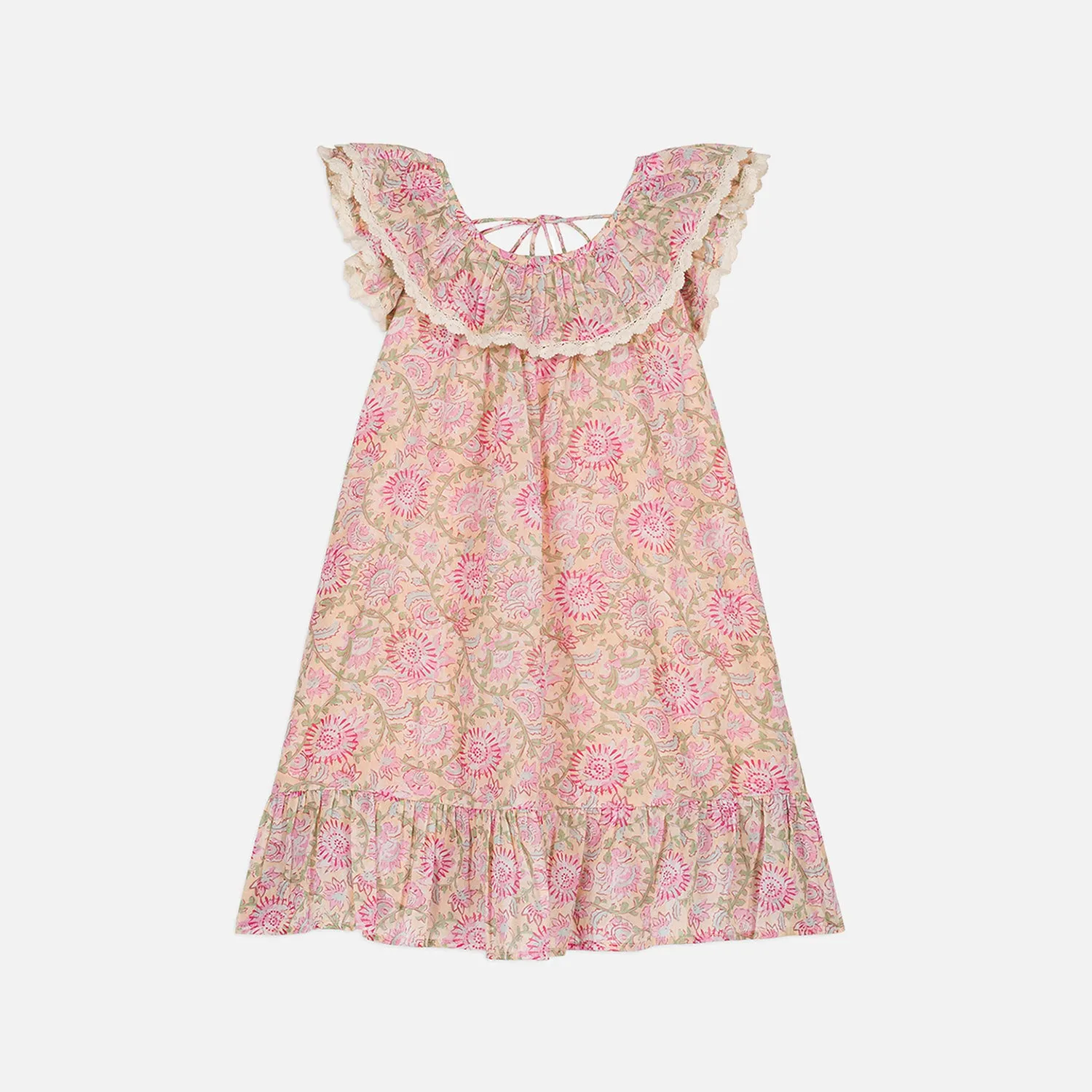 Cotton Natiya Dress - Yellow Capri Cove