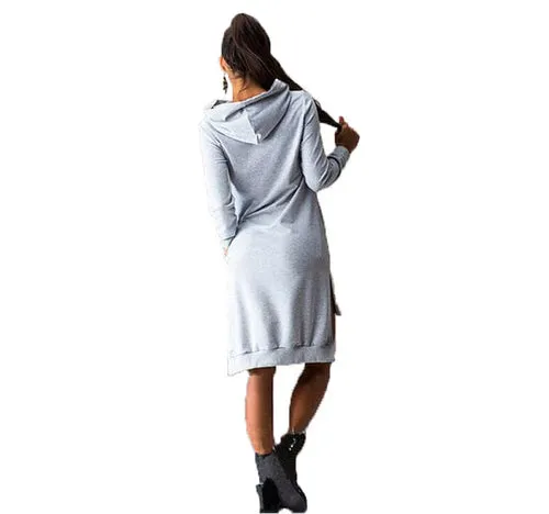 Cotton Tunic with Hood