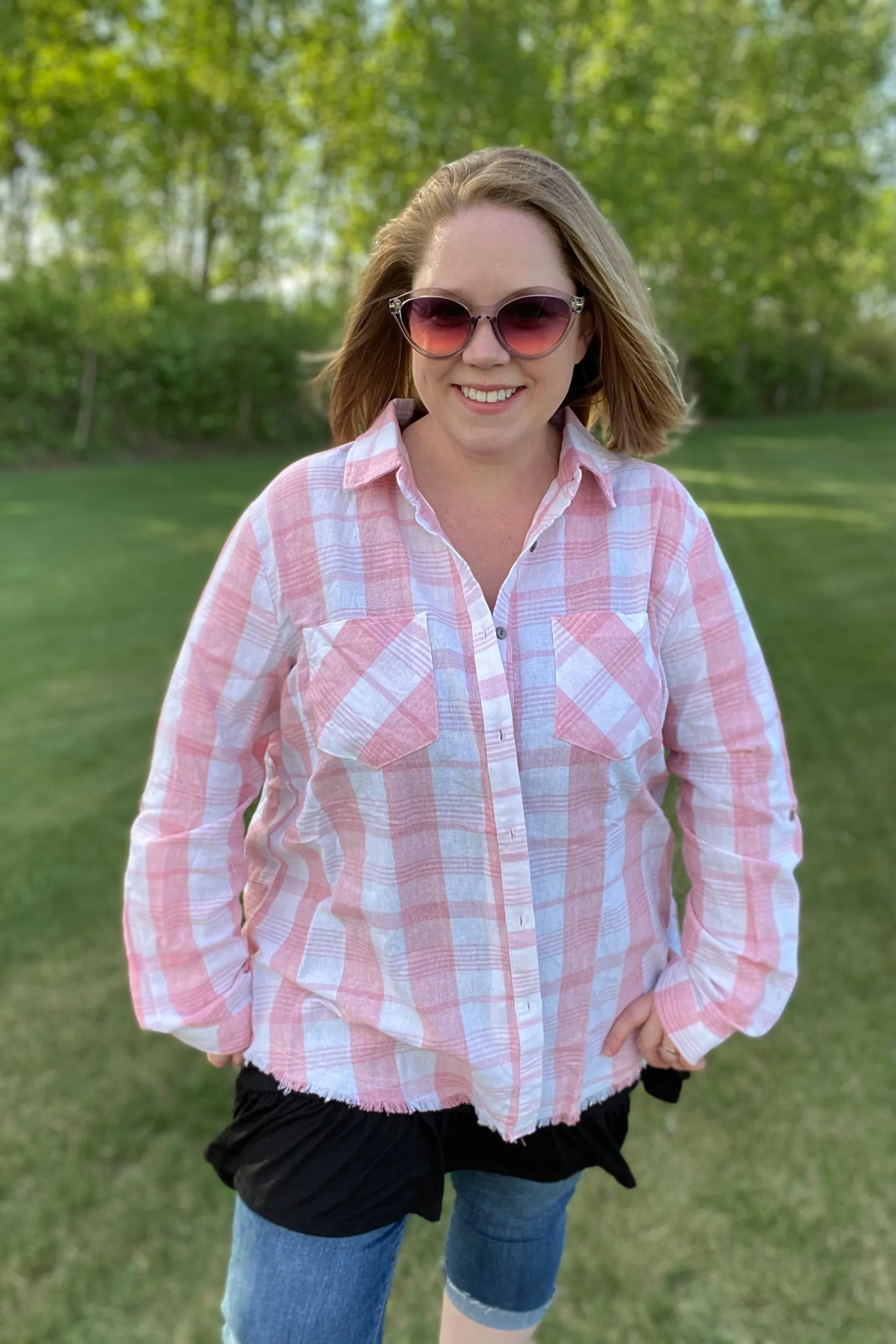 Country Fair Plaid Button Down