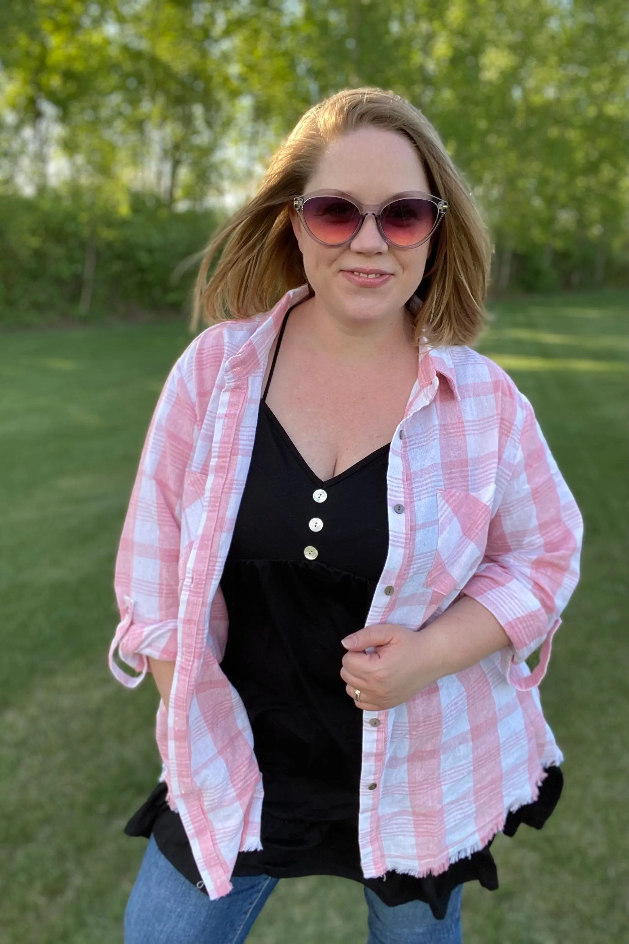Country Fair Plaid Button Down