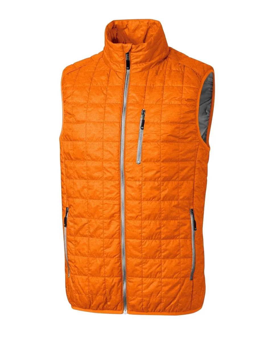 Cutter & Buck Men's Rainier PrimaLoft® Eco Insulated Full Zip Puffer Vest