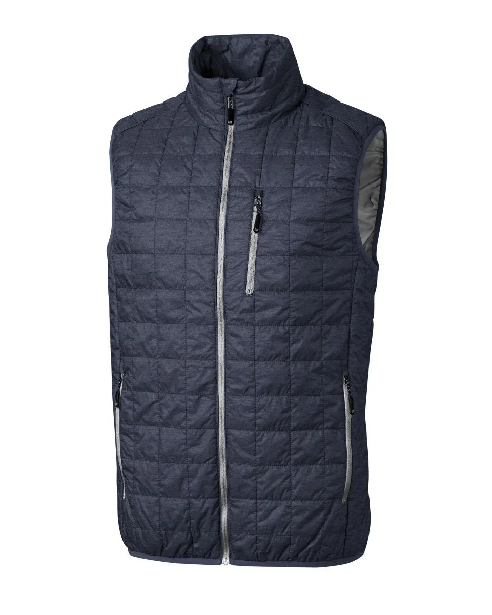 Cutter & Buck Men's Rainier PrimaLoft® Eco Insulated Full Zip Puffer Vest