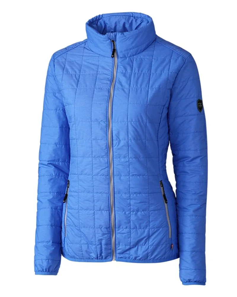 Cutter & Buck Rainier PrimaLoft Womens Eco Insulated Full Zip Puffer Jacket