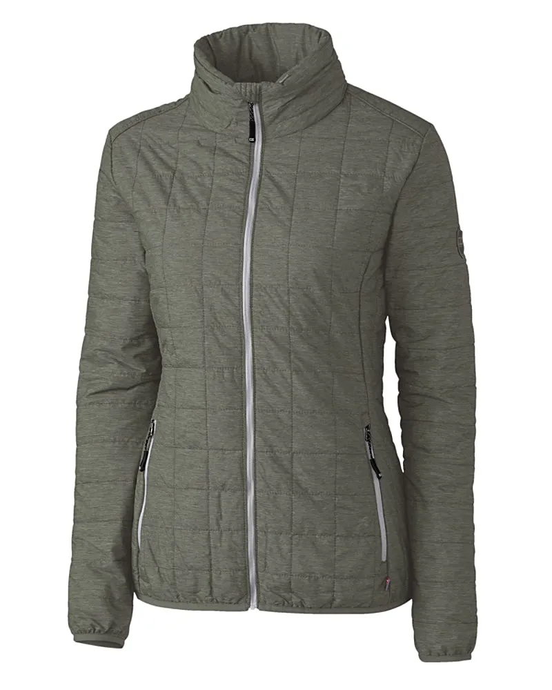 Cutter & Buck Rainier PrimaLoft Womens Eco Insulated Full Zip Puffer Jacket
