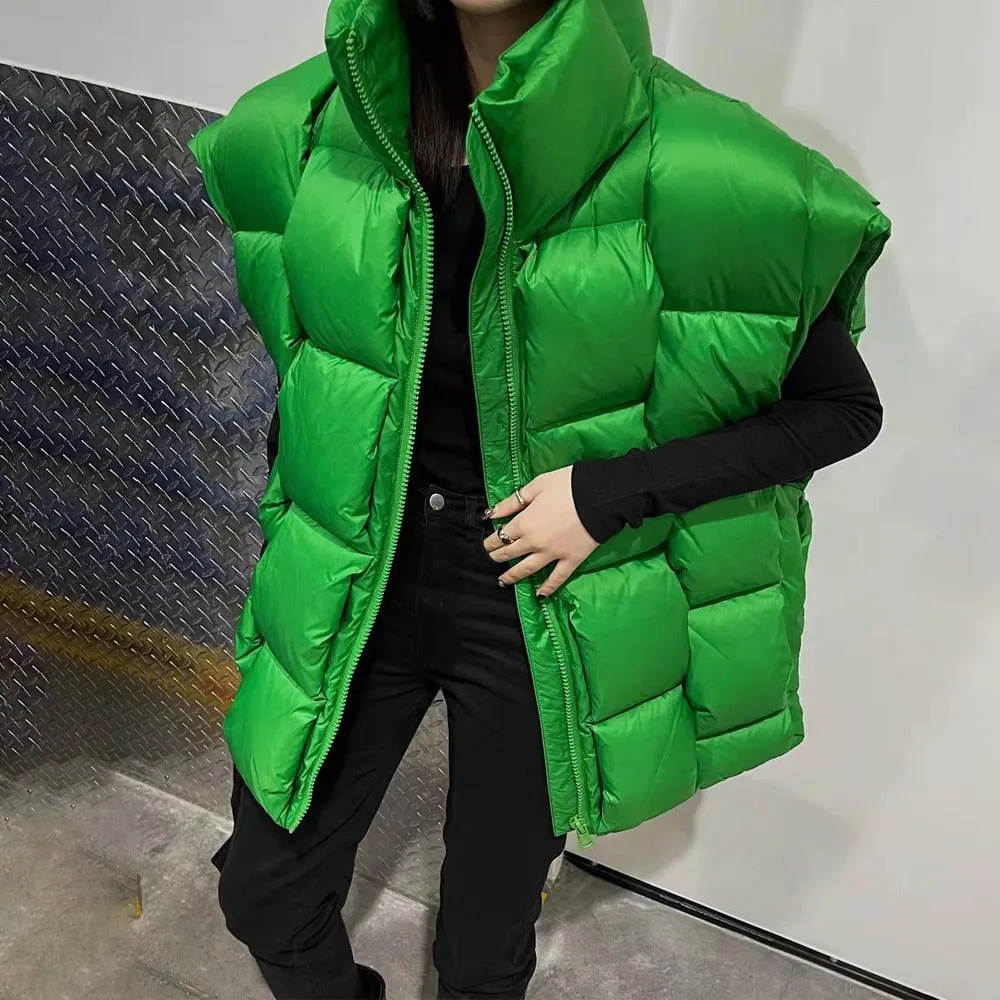 Devo Oversized Puffer Vest